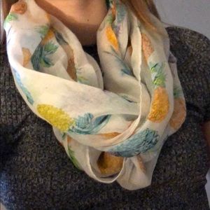Pineapple infinity scarf